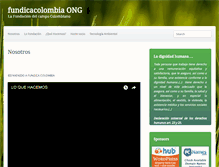 Tablet Screenshot of fundicacolombia.org